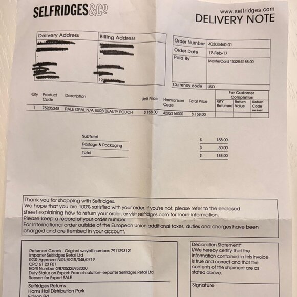 Burberry Flower Cosmetic Pouch - AUTHENTIC, RARE, EXCELLENT CONDITION - Picture 7 of 7